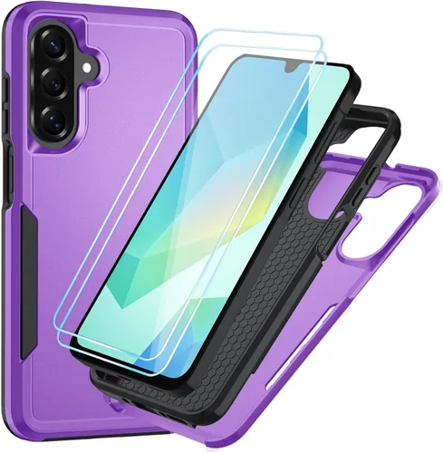 Miniatura 63 de Funda para Samsung Galaxy A15 5G con protector de pantalla HD [protección contra caídas de grado militar] Protección de cuerpo completo resistente a