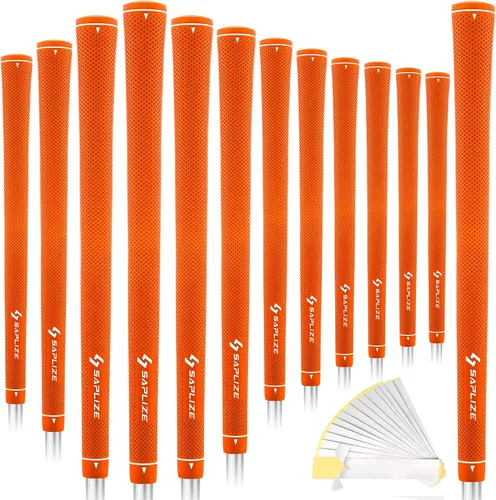 Miniatura 10 de SAPLIZE Puños de golf exclusivos para mujer, diseño cónico optimizado, elegante serie de colores sólidos, suaves, cómodos y absorbentes de golpes