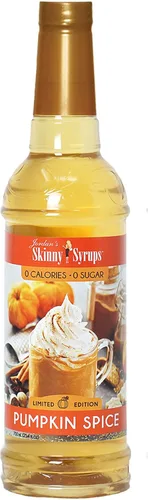 Miniatura 3 de Jordan's Skinny Syrups - Jarabes de café sin azúcar, sabor a calabaza y moca Sabor cero calorías para bebidas