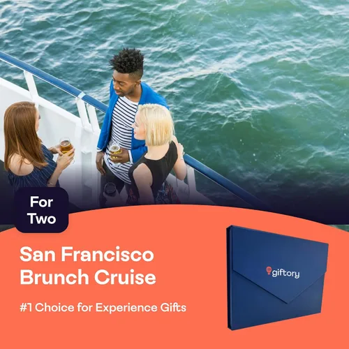 Miniatura 3 de Experiencia de Regalo de Crucero Brunch en San Francisco - Mimosas y Champán Ilimitados para Dos - Cena de Lujo en la Bahía con Vistas al Golden