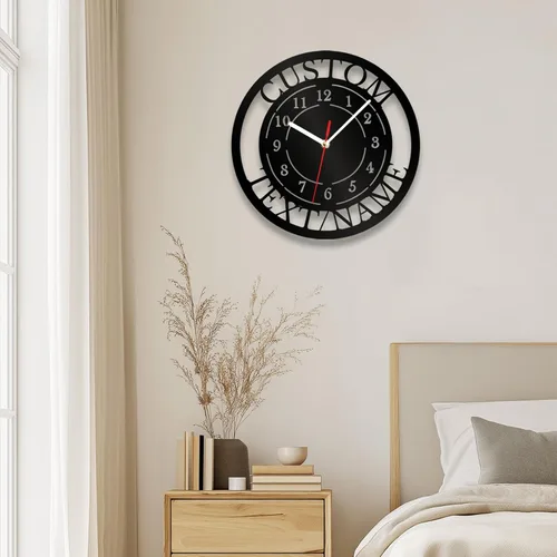 Miniatura 7 de Letrero de Reloj de Garaje Personalizado, Reloj de Pared de Metal para Garaje, Reloj de Pared de Herramientas de Reparación de Automóviles con Luz