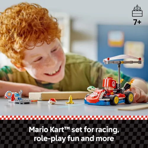 Miniatura 2 de LEGO Super Mario: Kit estándar de Mario Kart, juego de construcción de juguetes coleccionables para niños, niños y niñas, a partir de 7 años