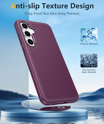 Miniatura 794 de FNTCASE Funda para iPhone 17 Pro: Fundas delgadas translúcidas de color azul claro compatibles con MagSafe, protección completa de la cámara