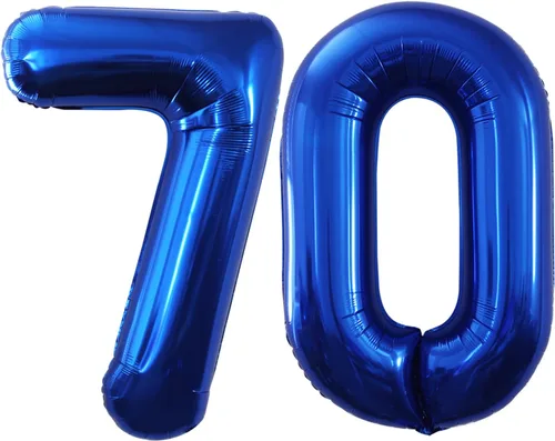 Miniatura 84 de Goer, conjunto de globos de papel aluminio para decoraciones de cumpleaños, globos de las letras de feliz cumpleaños y de números Oro