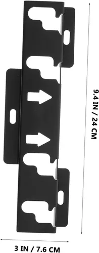 Miniatura 2 de SEWACC 5 juegos de soporte de pared resistente para monitores de pantalla plana construcción con soporte estable, montaje de pared de pantalla