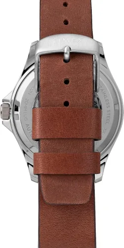 Miniatura 4 de Timex Navi XL 1.614in automático rojo marrón, Acero inoxidablemarrónrojo