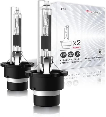 Miniatura 11 de Sinoparcel Bombilla HID de xenón D1S/D1R para faros delanteros – 8000 K 35 W haz alto y bajo 66144 66140 85140 85415, etc. Luces de repuesto
