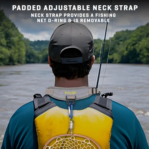 Miniatura 5 de AC ALLEN Paquete de Pecho de Pesca Fall River, Cabe Hasta 2 Cajas de Aparejos/Moscas, 152 Pulgadas Cúbicas / 2.5 L