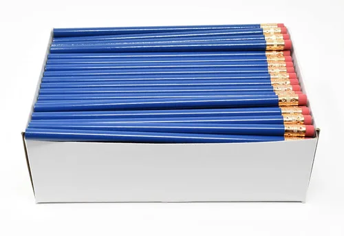 Miniatura 41 de Pencil Guy Lápices redondos en blanco Crema 144 a una caja: No afilados