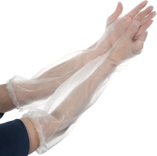 Miniatura 9 de Gjinxi - Guantes de limpieza desechables largos, guante desechable impermeable de 21 pulgadas de longitud hasta el codo, guantes de limpieza ligeros