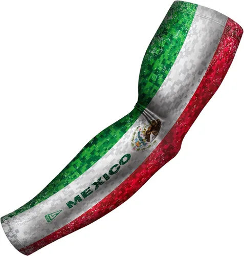 Miniatura 53 de B-Driven Sports Sleeve Pro-Fit - Manga Patriótica - Estados Unidos, Cuba, México, Israel, Canadá, Venezuela, Rep. Dominicana - Individual Bandera