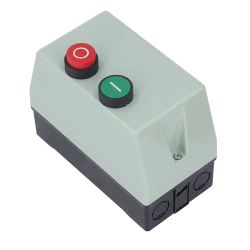 Kadimendium Arrancador magnético Retardante de llama Caja de interruptor magnético monofásico 3 Fase Motor Starter 220V 230V 3 fase 380V 400V 9 a