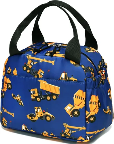 Miniatura 14 de CAMTOP Bolsa de almuerzo para niños, bonita lonchera aislada para niños y niñas, loncheras a prueba de fugas para la escuela