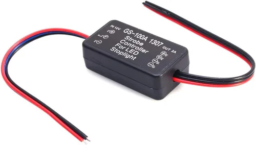 Miniatura 4 de Fydun Controlador estroboscópico vehículo GS-100A 1307 LED freno luz de parada estroboscópica flash módulo controlador AP