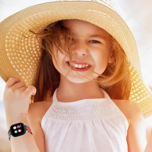 Miniatura 9 de Compatible for Verizon Gizmo Watch 3 2 1/for T-Mobile SyncUP Kids Watch/for Gabb Watch 3 2 1,20MM Kids Size Silicone Watch Band Cute Camo Straps for