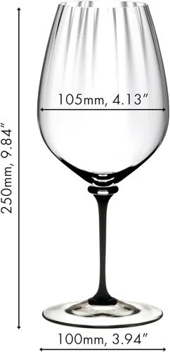 Miniatura 5 de Riedel 4884/0 D Fatto A Mano Performance Cabernet Copa de vino, 29 onzas, transparente