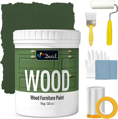 Miniatura 31 de DWIL Pintura para Muebles con Acabado Mate - Pintura para Madera de 16 Oz para Gabinetes, Puertas, Mesas y Cómodas Renovación - A Base de Agua, No
