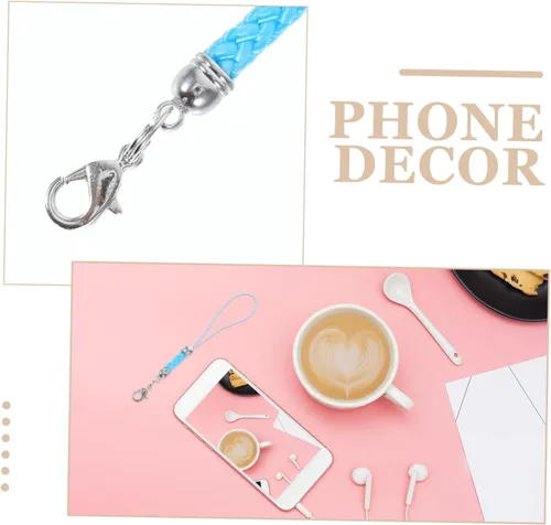 Miniatura 6 de Cordón para teléfono celular, 30 piezas, accesorios para teléfono celular, correas para teléfono celular, correas de encanto Lariat con cierre