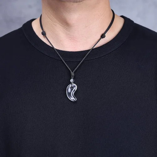 Miniatura 3 de Collar con dije Amorwing, de tres tesoros sagrados, magatama