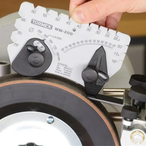 Miniatura 3 de Ajustador de ángulos para sistema de afilado Tormek WM-200 Angle Master. Establece el ángulo perfecto para afilar cuchillas. Funciona en sistemas