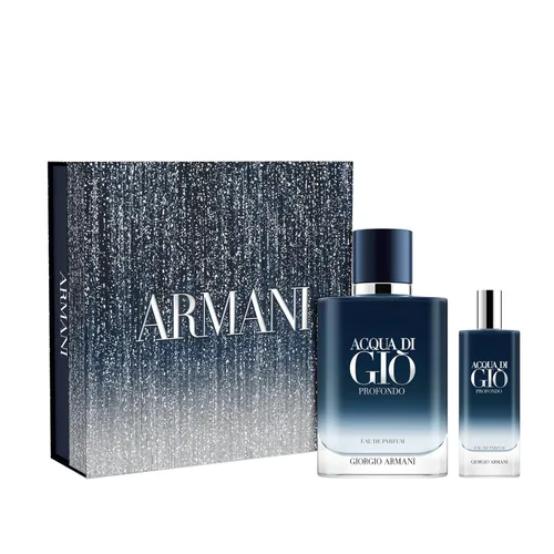 Armani Beauty - Acqua di Giò Profondo - Eau de Parfum - Colonia para hombres - Fragancia fresca y aromática para hombres - Notas de mandarina,