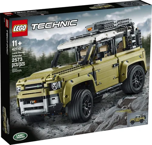 Miniatura 4 de LEGO Technic Land Rover Defender 42110 Kit de construcción 2019 (2.573 piezas), Sobrecuadro, Multicolor 2-Multicolor