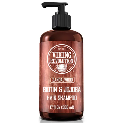 Miniatura 7 de Viking Revolution - Acondicionador de sándalo con biotina y aceite de jojoba - Acondicionador para hombres, acondicionador natural para cabello