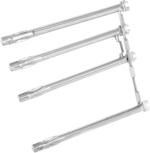 Miniatura 12 de SafBbcue 7508 - Juego de 3 tubos de acero inoxidable de 28 pulgadas para Weber Genesis Silver B/C Gold B/C Spirit 700 Spirit E-310/320 con control