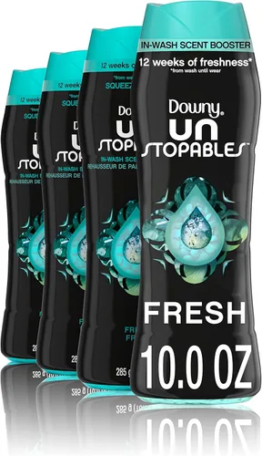 Miniatura 16 de Downy Unstopables - Perlas potenciadoras de aroma para lavar la ropa, frescas, 18.2 onzas