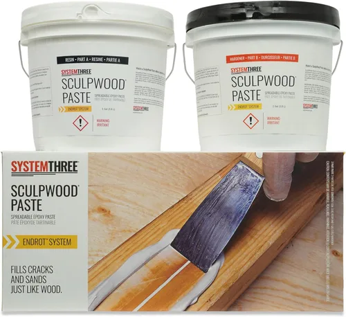 Miniatura 7 de System Three SculpWood pasta selladora para madera., 646697002813