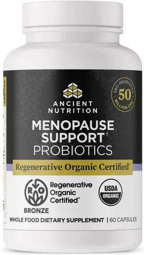 Miniatura 8 de Ancient Nutrition Probióticos regenerativos orgánicos certificados para mujeres, probióticos extra fuertes para mujeres, digestión saludable y apoyo