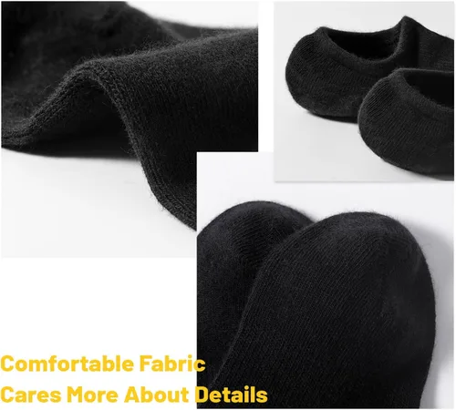 Miniatura 7 de IDEGG Calcetines invisibles para mujeres y hombres, de corte bajo al tobillo, cortos, antideslizantes, atléticos, para correr, novedosos