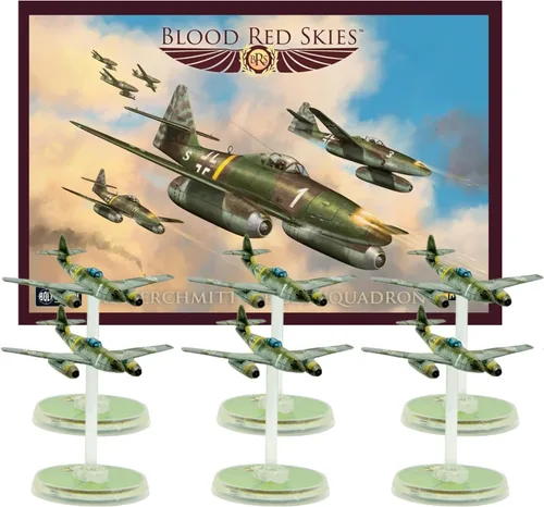 Miniatura 8 de Wargames Delivered - Warlord Games Blood Red Skies - Aichi D3A 'Val' & Nakajima B5N 'Kate' Escuadrón Escala 1/200, Kit de avión modelo para el juego
