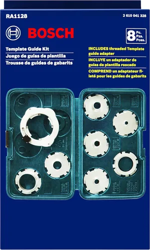 Miniatura 7 de BOSCH Kit combinado de enrutador de madera 1617EVSPK + juego de guía de plantillas de enrutador BOSCH RA1128