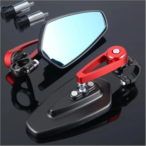 Miniatura 8 de Accesorios Espejo universal para motocicleta Suzuki SV600 SV1000 GSXS1000 GSXS1000 GSXS750 GSXS150 Gixxer GSXR1000 GSXR750 GSXR600 GSXR400 Katana Oro