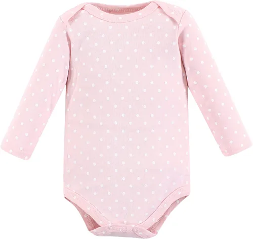 Miniatura 7 de Hudson Baby baby-girls Cotton Long-sleeve Bodysuits 5-pack