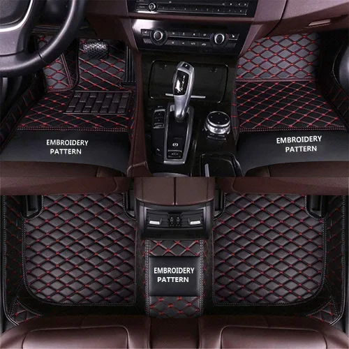Miniatura 2 de Alfombrillas personalizadas para automóvil, sedán, SUV, automóvil, deportivo, antideslizantes, de lujo (beige)