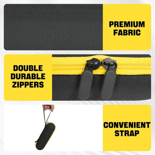 Miniatura 5 de Funda para destornillador inalámbrico DEWALT (DWHT66719) y puntas de destornillador, almacenamiento de herramientas impermeable a prueba de golpes