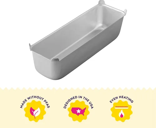 Miniatura 3 de Wilton – Sartén largo de aluminio, Plateado