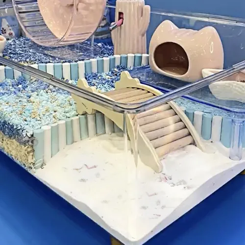 Miniatura 5 de DR.DUDU Arena de baño para hámster, 6.6 libras, libre de polvo, arena del desierto o arena para orinal para hámster, chinchillas, jerbo, hámsters