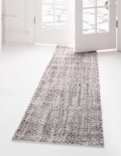Miniatura 10 de Unique Loom Shaggy Chic Collection - Alfombra de área lanuda (9 pies 4 pulgadas x 12 pies 2 pulgadas, rectangular, color blanco sal marina)