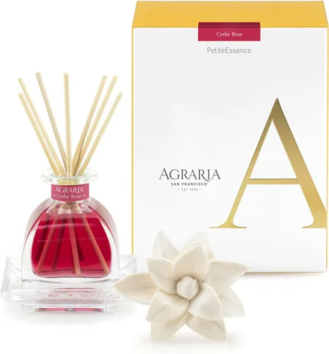 Miniatura 31 de AGRARIA Set de Difusor de Aroma de Flores y Varillas AirEssence, Juego de Fragancia Botánica de Flores Sola Hecho a Mano, Juego de Difusor de Aceite