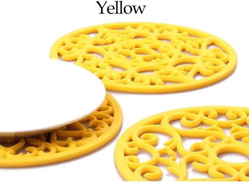 Miniatura 2 de ME.FAN - Salvamanteles de silicona multiusos para tallar – Juego de 3 alfombrillas resistentes al calor – Premium aislado flexible y duradero 3