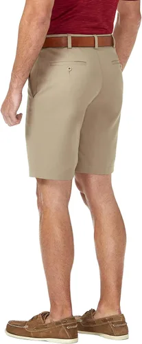 Miniatura 3 de Haggar Men's Cool 18 Pro Straight Fit 4-Way Stretch Flat Front Expandable Waist Short with Big & Tall Sizes
