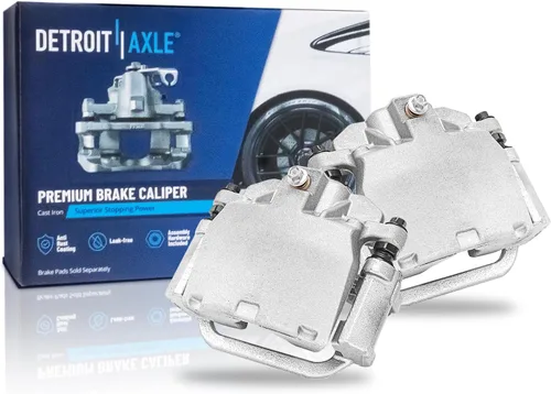 Miniatura 163 de Detroit Axle - Pinza de freno trasera izquierda para Chevrolet Equinox Captiva Sport GMC Terrain Saturn Vue Pontiac Torrent Pinza de freno lateral