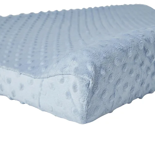 Miniatura 4 de Funda para cambiador de bebé, súper suave, con lunares Minky para bebés, niñas y niños, ultra cómoda, segura para bebés, se ajusta a almohadillas