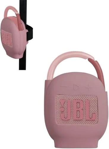 Miniatura 7 de Hermitshell Estuche de transporte de silicona de repuesto para altavoz Bluetooth inalámbrico JBL Clip 3 portátil e impermeable (negro camuflaje)