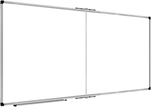 Miniatura 6 de XBoard Pizarra blanca magnética de 60 x 36 pulgadas, pizarra blanca plegable de borrado en seco con marco de aluminio y bandeja de marcadores de 5 x
