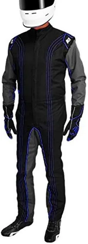 Miniatura 14 de K1 Race Gear CIK/FIA traje de competición de go kart, nivel 2, aprobado, M, Rojo