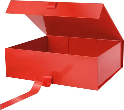 Miniatura 13 de PACKHOME 17 x 14.5 x 5.5 pulgadas, 3 cajas de regalo extra grandes con tapas, cajas de cierre magnético para ropa y regalos grandes